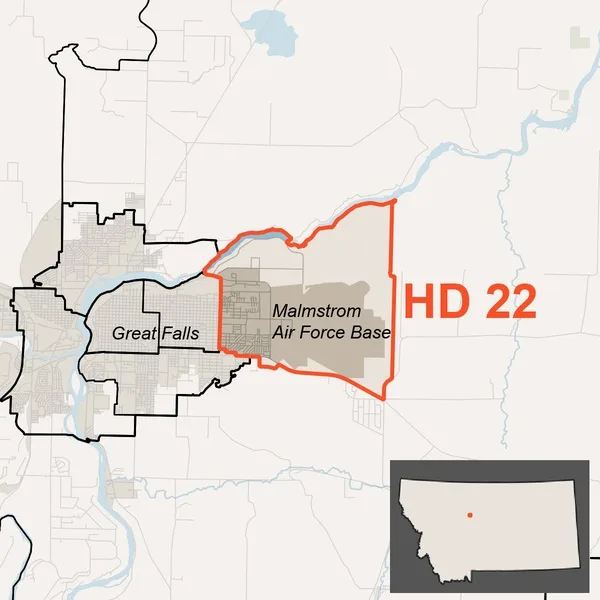 Map of HD 22