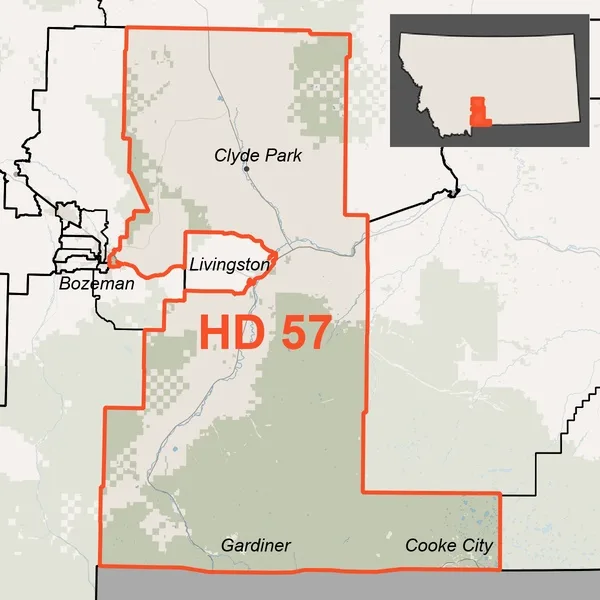 Map of HD 57