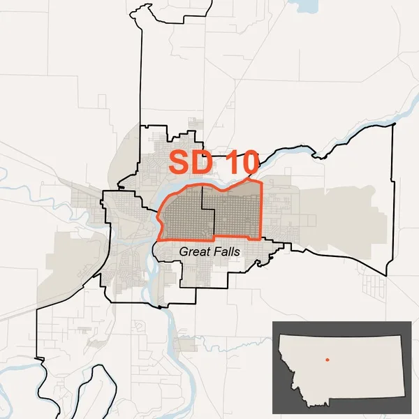 Map of SD 10