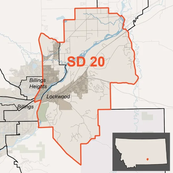 Map of SD 20