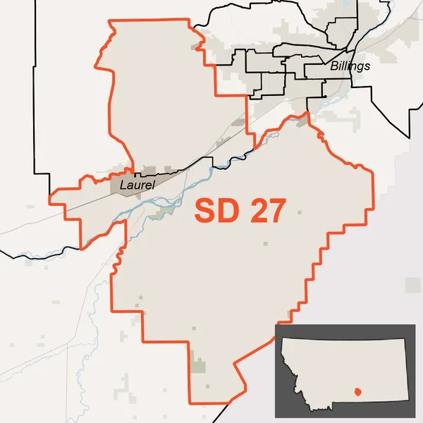 Map of SD 27
