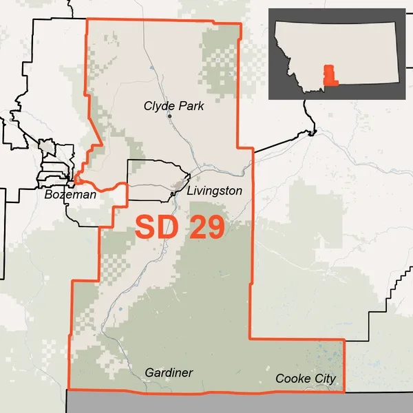 Map of SD 29