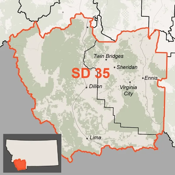 Map of SD 35